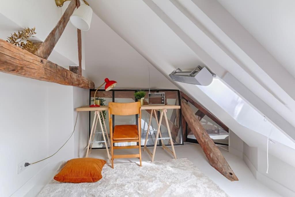 Apartament Mykeypers - Fantastic Designed Parisan Loft 2Br/6P- Le Marais Zewnętrze zdjęcie