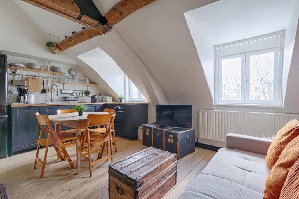 Apartament Mykeypers - Fantastic Designed Parisan Loft 2Br/6P- Le Marais Zewnętrze zdjęcie